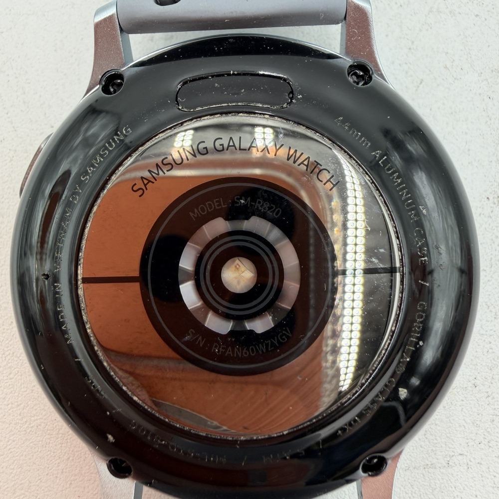 Samsung Galaxy Watch Active 2 SM-R820 44mm Aluminum Case Gray Tested Works - Picture 4 of 5